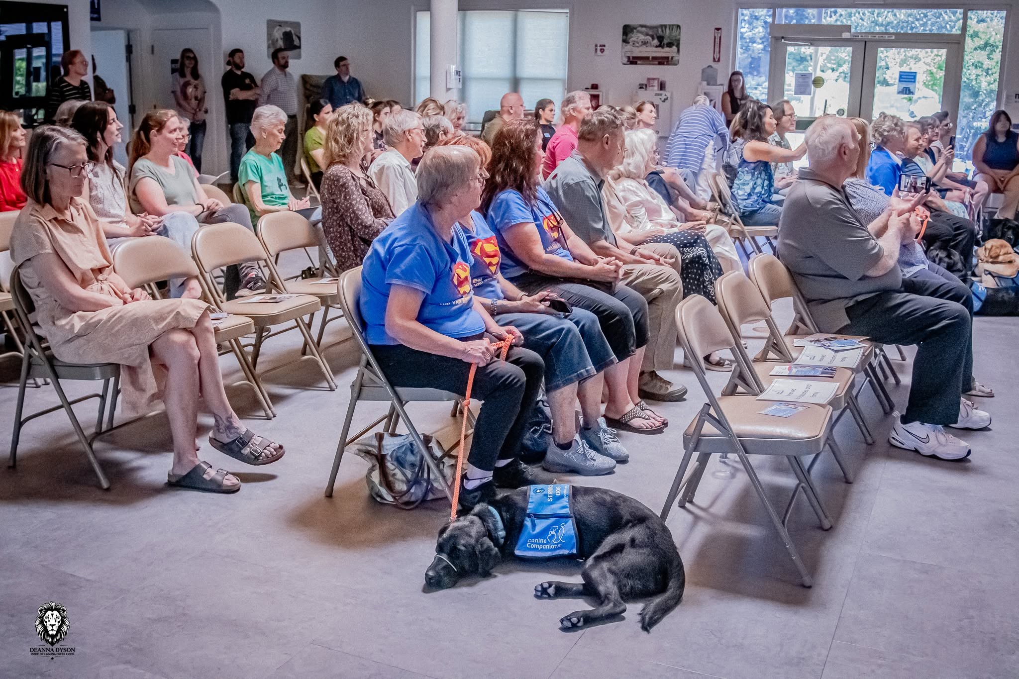 Lions service through Canine Companions