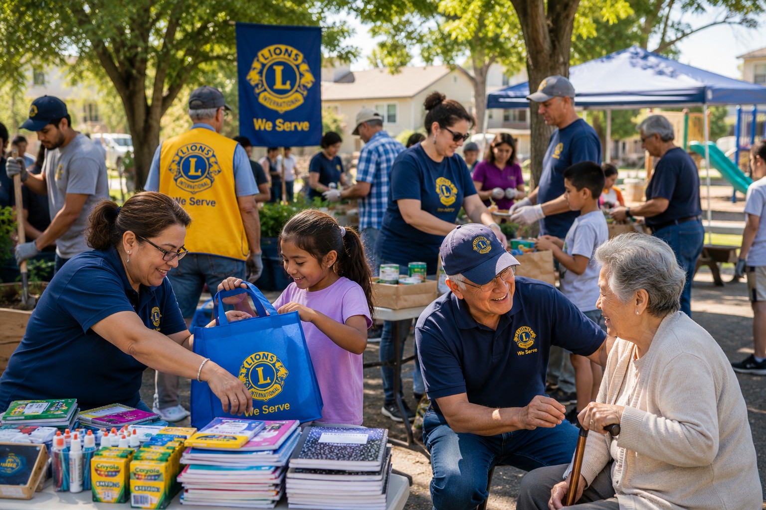Sacramento Area Lions serving the community