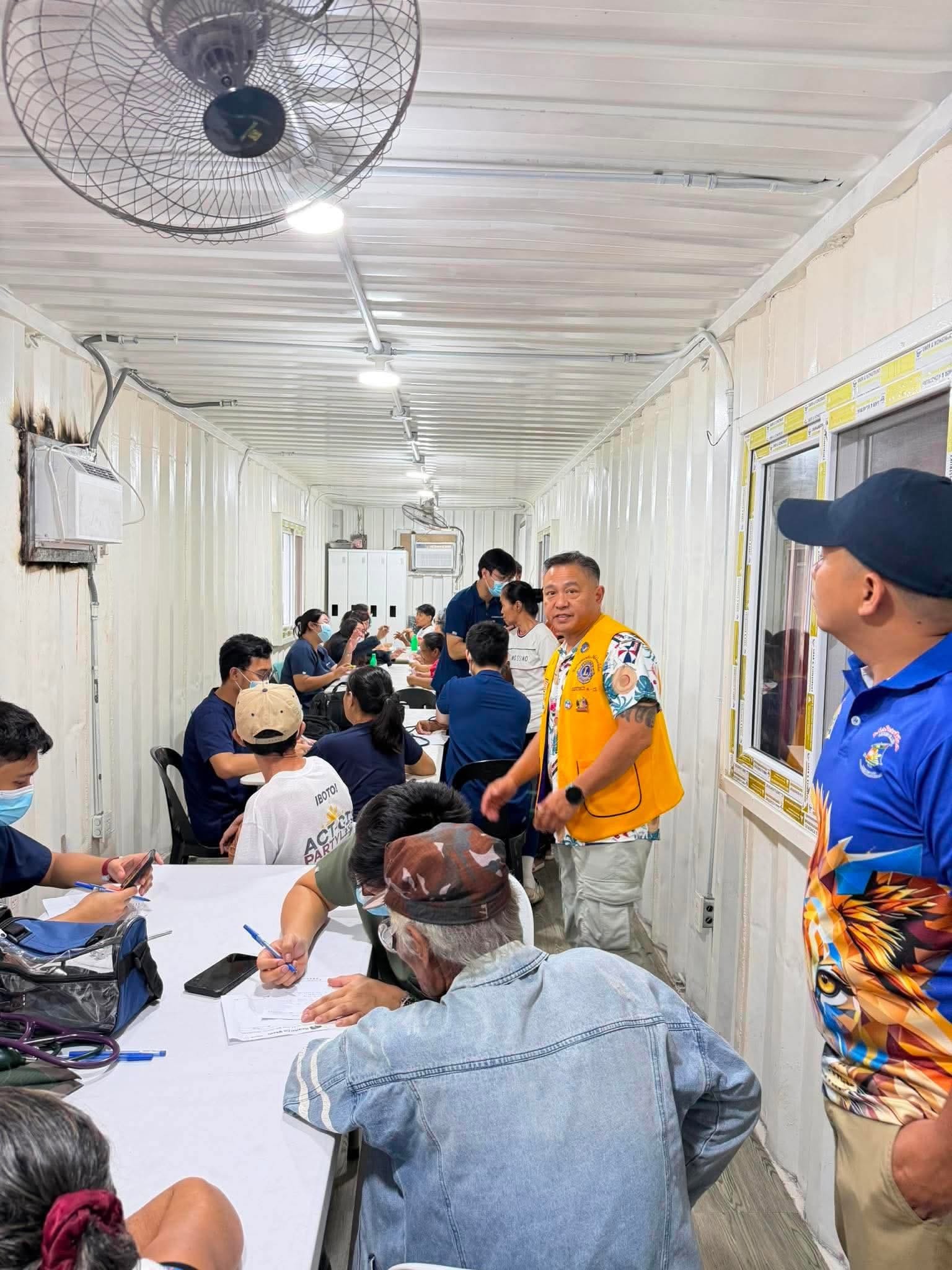 Lions humanitarian medical clinic service in the Philippines